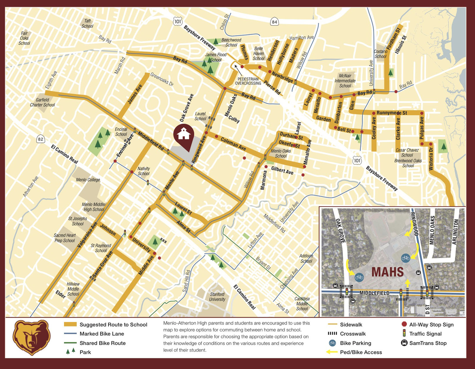 Safe Routes to School Menlo-Atherton